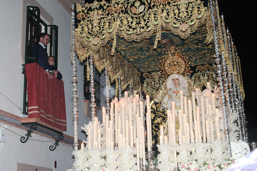 La Rinconada luce su Semana Santa, que sólo la lluvia del Viernes impidió ver la salida procesional