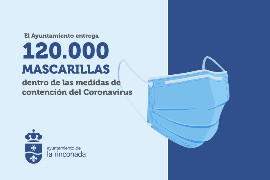 El Ayuntamiento entrega 120.000 mascarillas dentro de las medidas de contención del Coronavirus