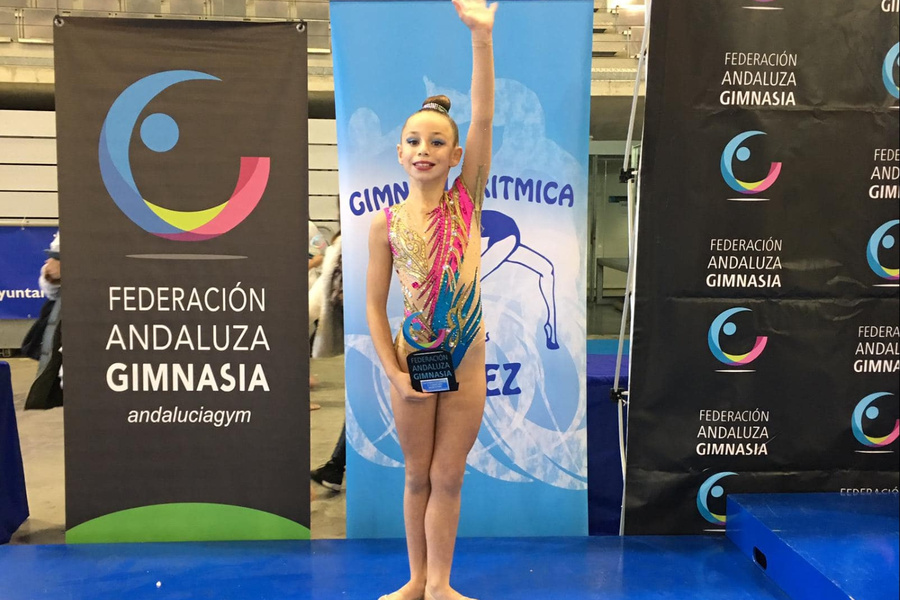 Once gimnastas del Oso Panda en el Andaluz de Jerez