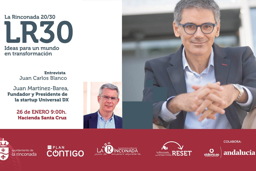 Juan Martínez-Barea será el próximo invitado de LR 20/30