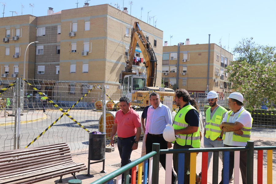 Barriada Santa Cruz, un enclave de actuación preferente para el Gobierno municipal