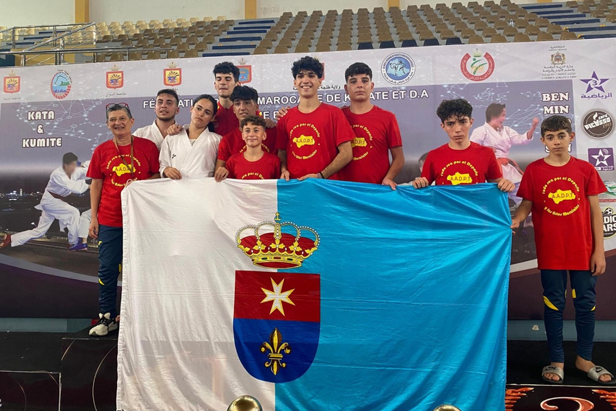 Tres medallas para el karate rinconero