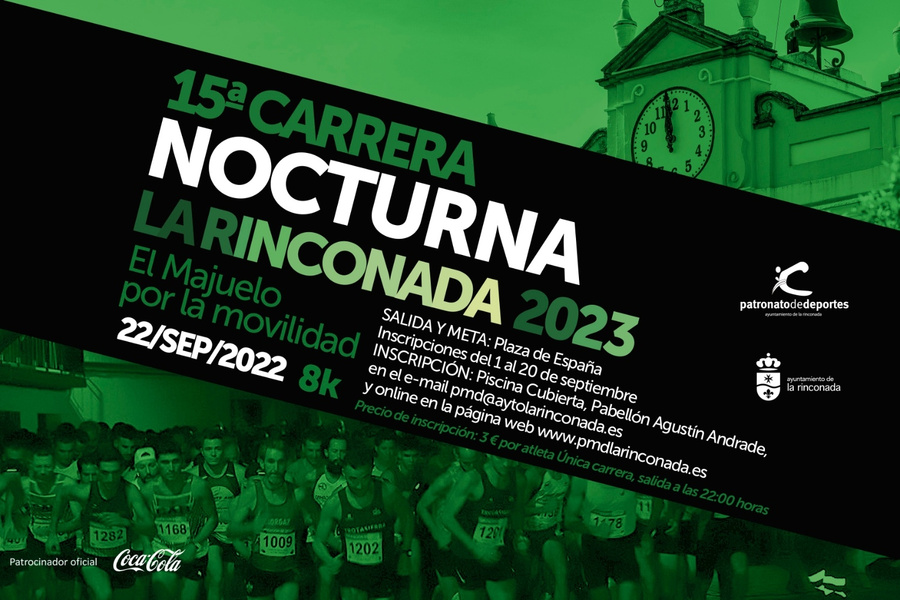 La XV Carrera Nocturna ‘El Majuelo por la Movilidad’ será el 22 de septiembre