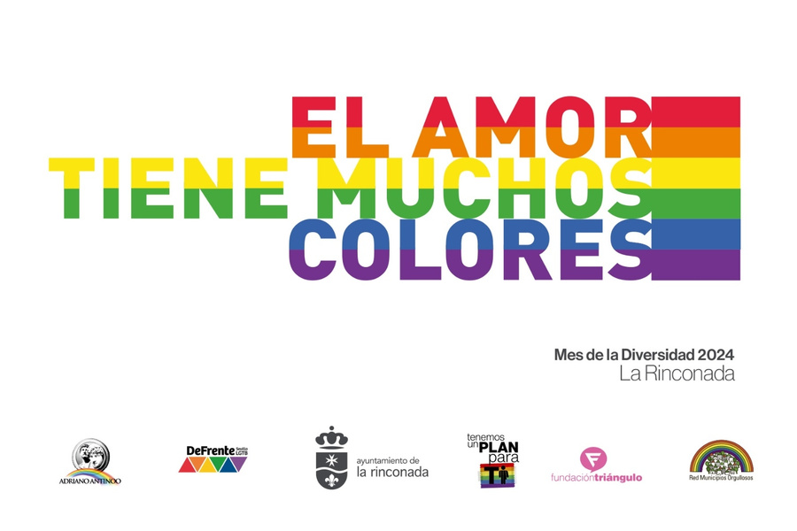 ‘El amor tiene muchos colores’, el lema de la campaña del Mes de la Diversidad de La Rinconada