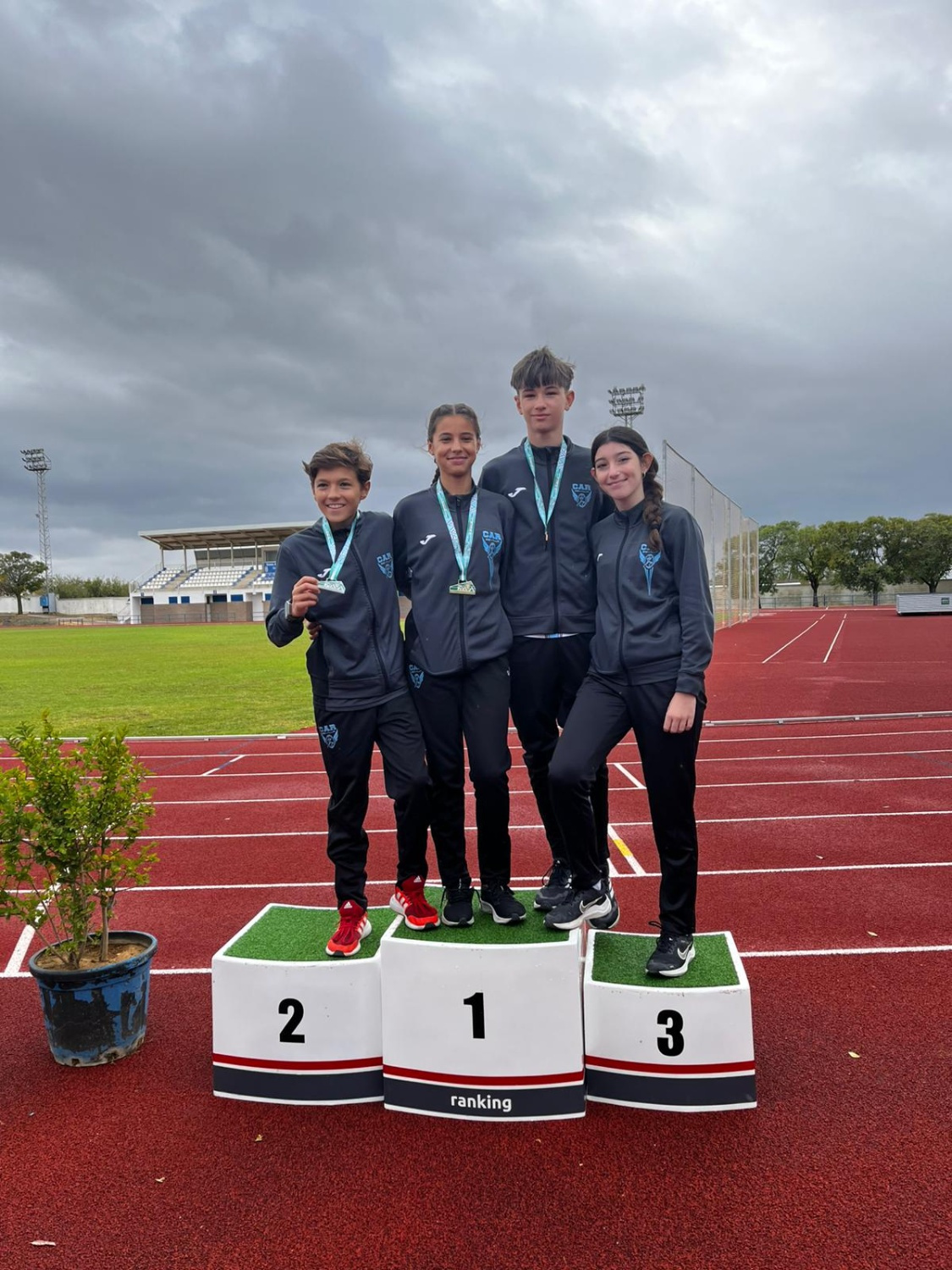 Tres medallas para el CAR en el Campeonato de Andalucía