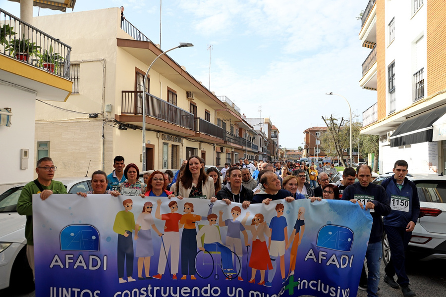 AFADI celebra la I Marcha Solidaria por la Discapacidad