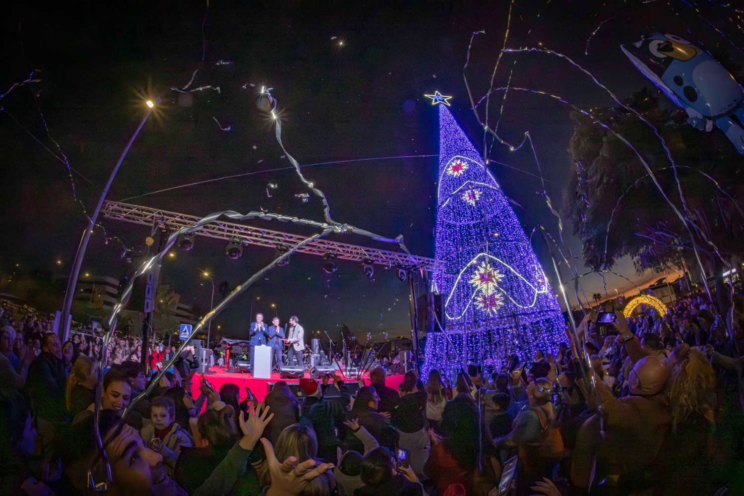 Un millón de luces para iluminar la Navidad de La Rinconada