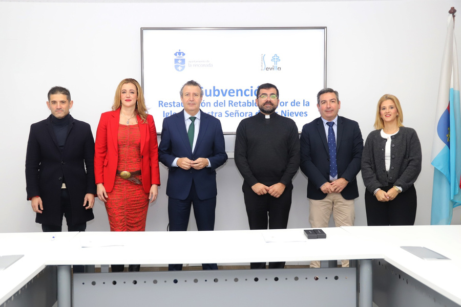 El Ayuntamiento colabora en la restauración del retablo de Nuestra Señora de las Nieves cuya antigüedad se remonta al siglo XVIII