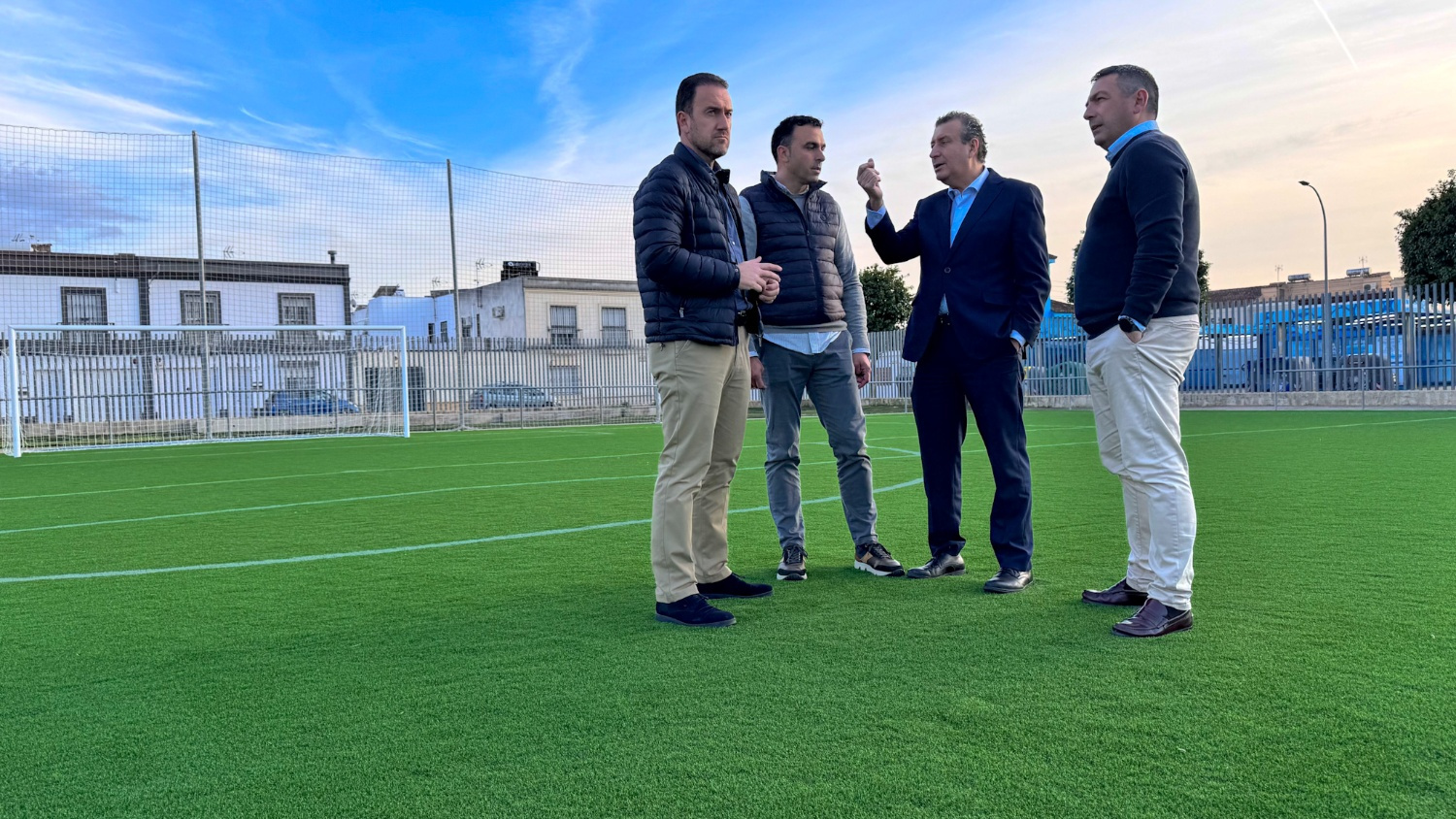 El nuevo campo de fútbol 7 del Ramos Yerga, ya está en servicio