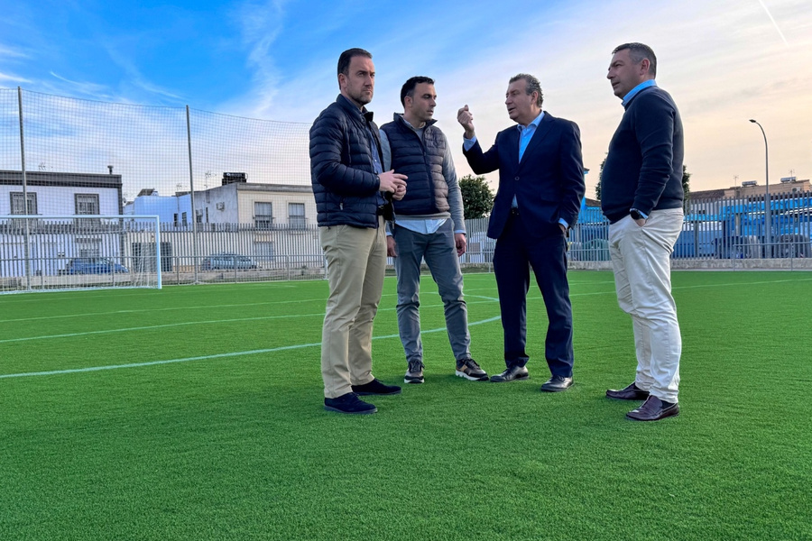 El nuevo campo de fútbol 7 del Ramos Yerga, ya está en servicio