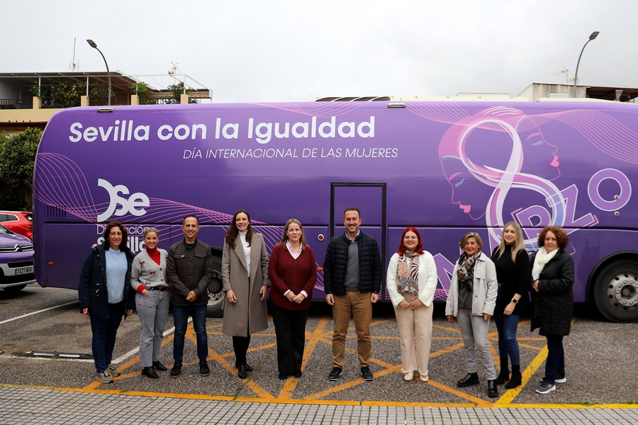 La Caravana por la Igualdad de la Diputación visita La Rinconada